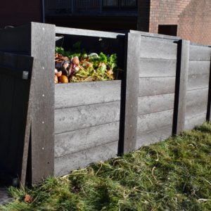 Triple Composter - Open